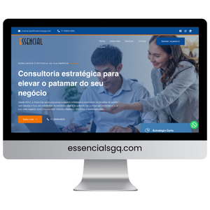 Website for a consultinhg company